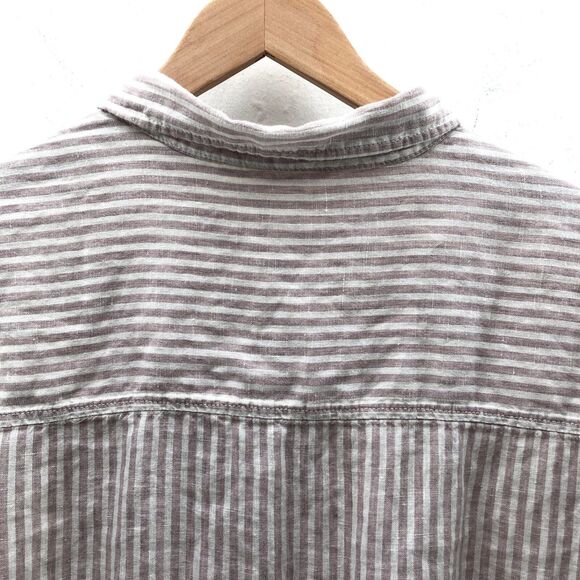 Unbranded Womens Long Sleeve Linen Top Size M-L Read - Picture 7 of 10